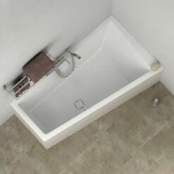 Baignoire Asymétrique Cavallo, 160x90 Cm Version Droite -Produits De Salle De Bain Soldes 2024 baignoire asymetrique cavallo 160x90 cm version droite 2