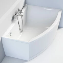 Baignoire Asymétrique Droite, 160x105 Cm, Veronella