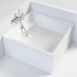 Baignoire Carrée, 120x120 Cm, Acrylique, Quadra