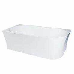 Baignoire îlot D'angle Gauche, 150x78,5 Cm Ou 169,5x80,5 Cm, Acrylique, Paros -Produits De Salle De Bain Soldes 2024 baignoire ilot d angle gauche 150x785 cm ou 1695x805 cm paros 2