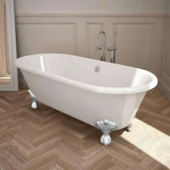 Baignoire îlot En Fonte Blanche, 170x77 Cm, London 16 Baignoire îlot En Fonte Blanche, 170x77 Cm, London -Produits De Salle De Bain Soldes 2024 baignoire ilot en fonte blanche 170x77 cm london 5