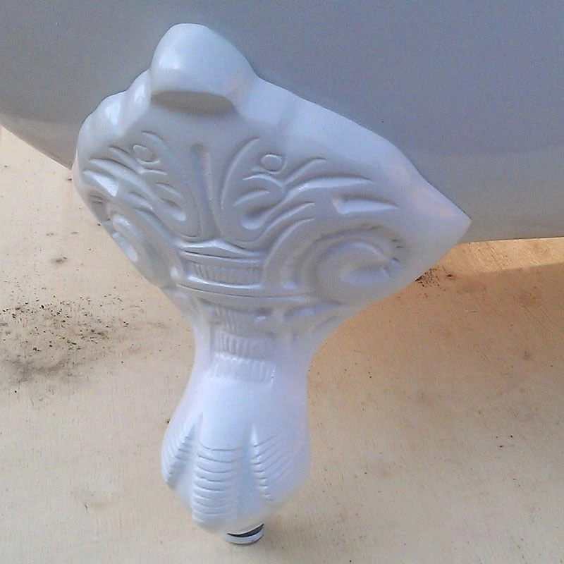 Baignoire îlot En Fonte Blanche, 170x77 Cm, London 10 Baignoire îlot En Fonte Blanche, 170x77 Cm, London – Image 8