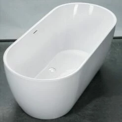 Baignoire îlot Ovale, 130 à 180cm, Acrylique , Calipso 10 Baignoire îlot Ovale, 130 à 180cm, Acrylique , Calipso -Produits De Salle De Bain Soldes 2024 baignoire ilot ovale 130 a 180cm acrylique calipso 2