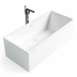 Baignoire îlot Rectangulaire, 140 à 180 Cm Acrylique, Varese