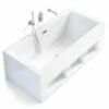 Baignoire îlot Rectangulaire Avec 3 Niches, 150, 160 Ou 170 Cm, Bibilo 1 Baignoire îlot Rectangulaire Avec 3 Niches, 150, 160 Ou 170 Cm, Bibilo -Produits De Salle De Bain Soldes 2024 baignoire ilot rectangulaire avec 3 niches 150 160 ou 170 cm bibilo