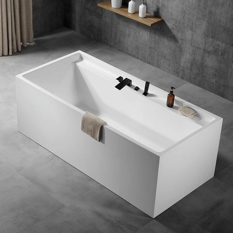 Baignoire îlot Rectangulaire Avec Plage, 150 X 80 Cm, Acrylique, Venise 4 Baignoire îlot Rectangulaire Avec Plage, 150 X 80 Cm, Acrylique, Venise – Image 2