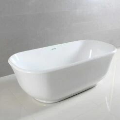 Baignoire îlot Retro, 169x81 Cm, Acrylique, Iseo -Produits De Salle De Bain Soldes 2024 baignoire ilot retro 172 x 81 cm acrylique iseo 1