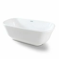 Baignoire îlot Retro, 169x81 Cm, Acrylique, Iseo -Produits De Salle De Bain Soldes 2024 baignoire ilot retro 172 x 81 cm acrylique iseo 3