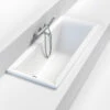 Baignoire Rectangulaire, 160 X 70 Cm, Acrylique, Veronella -Produits De Salle De Bain Soldes 2024 baignoire rectangulaire 160 x 70 cm acrylique veronella