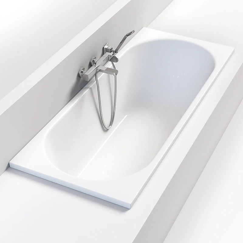 Baignoire Rectangulaire, 170 X 70 Cm, Acrylique, Kasandra 3 Baignoire Rectangulaire, 170 X 70 Cm, Acrylique, Kasandra