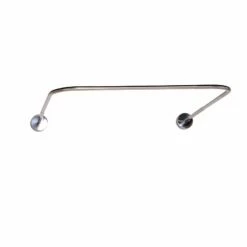 Barre Extensible, 80 à 100x90 Cm, En Angle U, Pour Rideau De Douche, Chrome