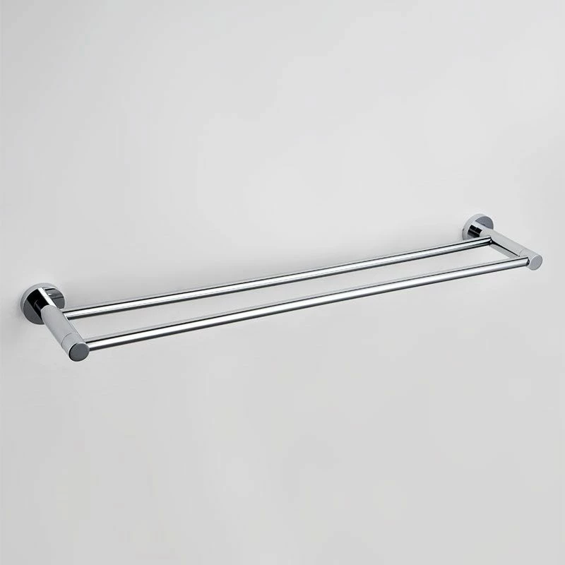 Barre Porte Serviette Double Chromée, Roll 4 Barre Porte Serviette Double Chromée, Roll – Image 2