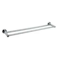 Barre Porte Serviette Double Chromée, Roll