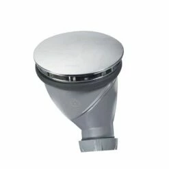 Bonde Douche Mixte Wirquin Ø90mm, Dôme Chromé, James -Produits De Salle De Bain Soldes 2024 bonde douche wirquin o90mm dome metal chrome james 2