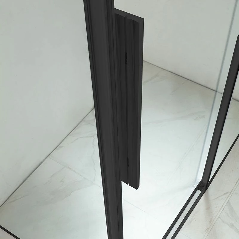 Cabine De Douche Coulissante 100,120 Ou 140 X 70, 80 Ou 90 Cm, Noir Mat, Arena 6 Cabine De Douche Coulissante 100,120 Ou 140 X 70, 80 Ou 90 Cm, Noir Mat, Arena – Image 4