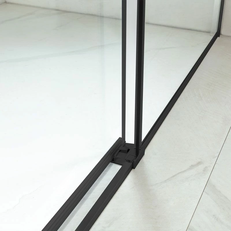 Cabine De Douche Coulissante 100,120 Ou 140 X 70, 80 Ou 90 Cm, Noir Mat, Arena 7 Cabine De Douche Coulissante 100,120 Ou 140 X 70, 80 Ou 90 Cm, Noir Mat, Arena – Image 5