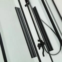 Cabine De Douche Coulissante 80x80 Ou 90x90 Cm, Noir Mat, Arena Black -Produits De Salle De Bain Soldes 2024 cabine de douche coulissante 80x80 ou 90x90 cm noir mat arena black 2