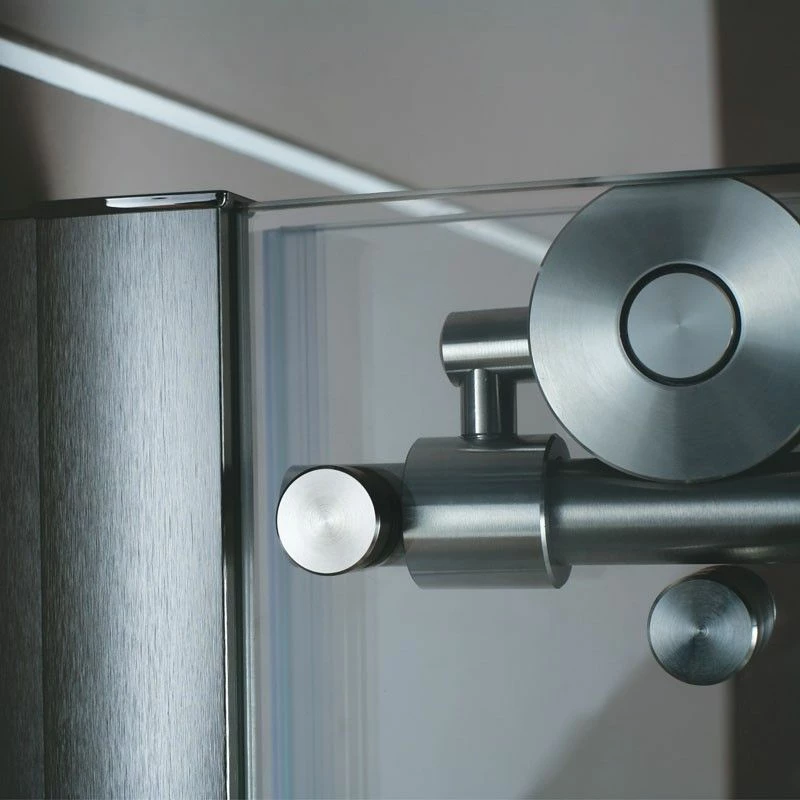 Cabine De Douche Coulissante 160 Cm, Rolling, Profilé Chromé Brossé 4 Cabine De Douche Coulissante 160 Cm, Rolling, Profilé Chromé Brossé – Image 2