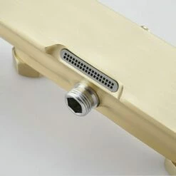 Colonne De Douche Mitigeur, Doré Mat, Slim, Concorde -Produits De Salle De Bain Soldes 2024 colonne de douche mitigeur dore mat slim concorde 5