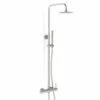 Colonne De Douche Mitigeur En Inox Brossé, Châtelet III -Produits De Salle De Bain Soldes 2024 colonne de douche mitigeur en inox brosse chatelet iii
