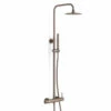 Colonne De Douche Mitigeur En Inox Cuivré Brossé, Châtelet III -Produits De Salle De Bain Soldes 2024 colonne de douche mitigeur en inox cuivre brosse chatelet iii
