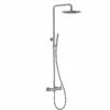 Colonne De Douche Mitigeur, Chrome, Châtelet III -Produits De Salle De Bain Soldes 2024 colonne de douche mitigeur en inox poli chatelet iii