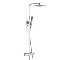 Colonne De Douche Mitigeur, Inox Brossé, Tuileries II