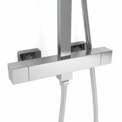 Colonne De Douche Mitigeur, Chrome, Tuileries II -Produits De Salle De Bain Soldes 2024 colonne de douche mitigeur inox poli tuileries ii 1