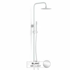 Colonne De Douche Thermostatique Châtelet III, Blanc Brillant 5 Colonne De Douche Thermostatique Châtelet III, Blanc Brillant -Produits De Salle De Bain Soldes 2024 colonne de douche thermostatique chatelet iii blanc brillant 1