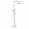 Colonne De Douche Thermostatique Châtelet III, Blanc Mat 1 Colonne De Douche Thermostatique Châtelet III, Blanc Mat -Produits De Salle De Bain Soldes 2024 colonne de douche thermostatique chatelet iii blanc mat
