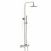 Colonne De Douche Thermostatique, Inox Brossé, Châtelet 1 Colonne De Douche Thermostatique, Inox Brossé, Châtelet -Produits De Salle De Bain Soldes 2024 colonne de douche thermostatique inox brosse chatelet