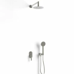 Composition Mitigeur De Douche Encastré Chromé, Louvre -Produits De Salle De Bain Soldes 2024 composition mitigeur de douche encastre chrome louvre 1