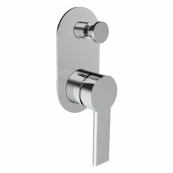 Composition Mitigeur De Douche Encastré Chromé, Louvre -Produits De Salle De Bain Soldes 2024 composition mitigeur de douche encastre chrome louvre 2