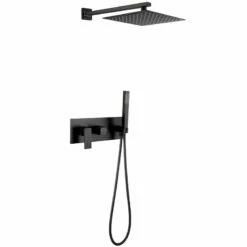 Composition Mitigeur De Douche Encastré Noir, Tuileries II -Produits De Salle De Bain Soldes 2024 composition mitigeur de douche encastre noir tuileries ii 1