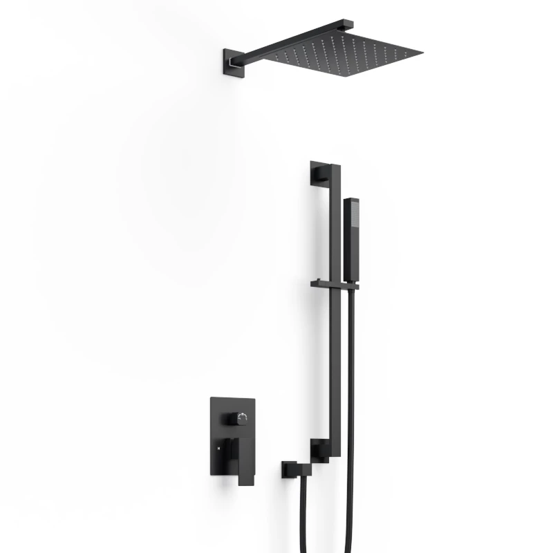 Composition Mitigeur De Douche Encastré Noir, Tuileries 4 Composition Mitigeur De Douche Encastré Noir, Tuileries – Image 2