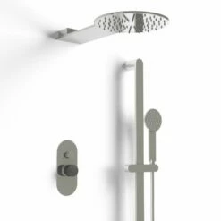 Composition Mitigeur Douche, Chromé, Manette Personnalisable, Flow Round -Produits De Salle De Bain Soldes 2024 composition mitigeur douche chrome manette personnalisable flow round 5