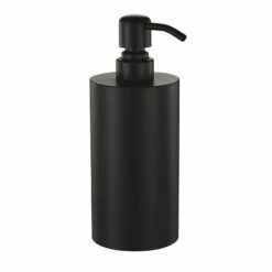 Distributeur De Savon à Poser, Noir Mat, Châtelet