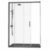 Ensemble 100 X 140 Cm Porte Coulissante, Arena, Receveur Composite Noir Et Colonne Noir, Châtelet -Produits De Salle De Bain Soldes 2024 ensemble 100 x 140 cm porte coulissante arena receveur composite noir et colonne noir chatelet