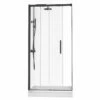 Ensemble 100x80 Ou 120x80 Cm Porte Coulissante, Arena, Receveur Acrylique Surélevé Et Colonne Noir, Châtelet -Produits De Salle De Bain Soldes 2024 ensemble 100x80 ou 120x80 cm porte coulissante arena receveur acrylique sureleve et colonne noir chatelet