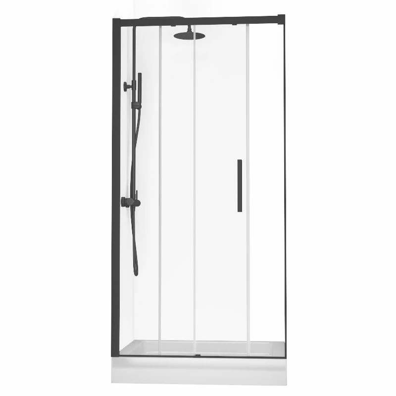 Ensemble 100x80 Ou 120x80 Cm Porte Coulissante, Arena, Receveur Acrylique Surélevé Et Colonne Noir, Châtelet 3 Ensemble 100x80 Ou 120x80 Cm Porte Coulissante, Arena, Receveur Acrylique Surélevé Et Colonne Noir, Châtelet