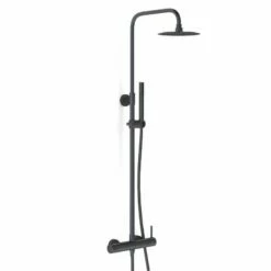 Ensemble 80x120, 90x100 Ou 90x120 Cm Porte Coulissante, Arena, Receveur Acrylique Et Colonne Noir, Châtelet -Produits De Salle De Bain Soldes 2024 ensemble 100x90 ou 120x80 cm porte coulissante arena receveur acrylique et colonne noir chatelet 5