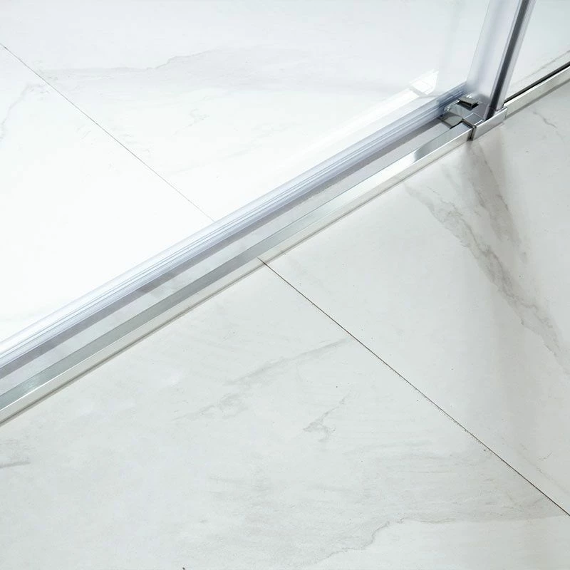 Ensemble 80 Ou 90 X 120 Cm Porte Coulissante, Arena, Receveur Composite Et Colonne Chrome, Châtelet 4 Ensemble 80 Ou 90 X 120 Cm Porte Coulissante, Arena, Receveur Composite Et Colonne Chrome, Châtelet – Image 2