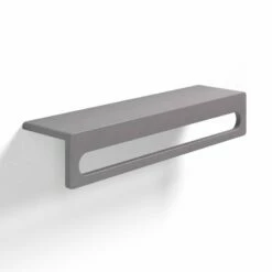 Étagère Porte-serviettes En Béton, 60 cm, Gris Béton, T17