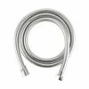 Flexible De Douche PVC, Finition Inox Brossé, 150 Cm -Produits De Salle De Bain Soldes 2024 flexible de douche pvc finition inox brosse 150 cm