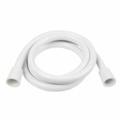 Flexible De Douche PVC Blanc 150 Cm