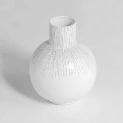 Jarre En Céramique, 2 Dimensions, Blanc -Produits De Salle De Bain Soldes 2024 jarre en ceramique 2 dimensions blanc 2