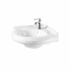 Lavabo Angle Céramique Suspendu 1 Trou, 1920