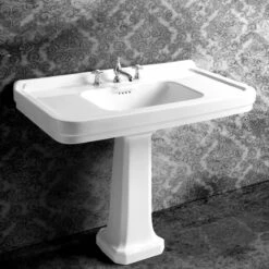 Lavabo Colonne, 3 Trous, 105 Cm, Albano -Produits De Salle De Bain Soldes 2024 lavabo colonne 3 trous 105 cm albano 1