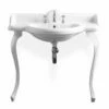 Lavabo Console Simple, 3 Trous, 95 Cm, Sovereign -Produits De Salle De Bain Soldes 2024 lavabo console simple 3 trous 95 cm sovereign