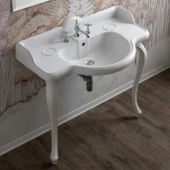 Lavabo Console Simple, 3 Trous, 95 Cm, Sovereign 11 Lavabo Console Simple, 3 Trous, 95 Cm, Sovereign -Produits De Salle De Bain Soldes 2024 lavabo console simple 3 trous 95 cm sovereign 2